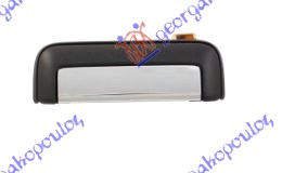 DOOR HANDLE FRONT/REAR OUTER CHROME /BLACK