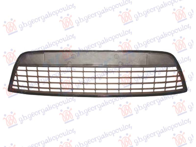 FRONT BUMPER GRILLE (W/ BLACK MOULDING)