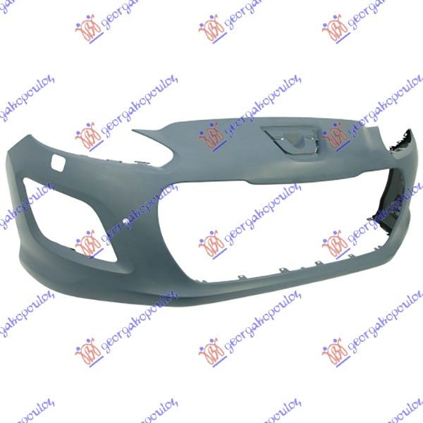 FRONT BUMPER PRIMED 2011- (W/2 PDC & WASHER HOLES)