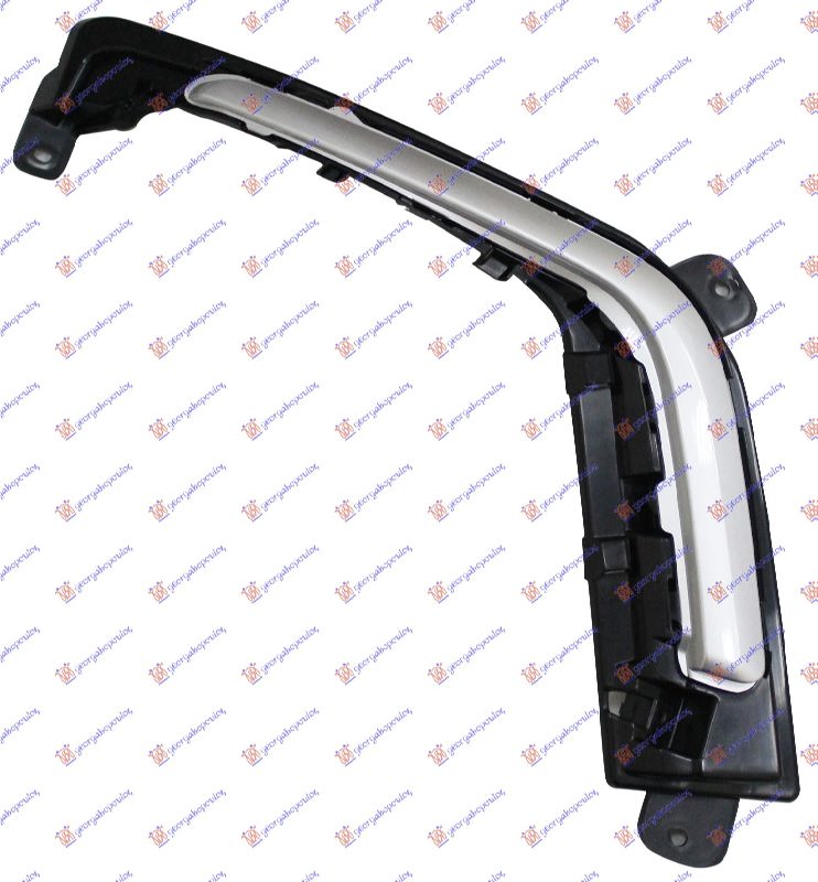 FOG LAMP FRAME SILVER 2011-
