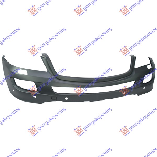 FRONT BUMPER -2008 PRIMED (W/6 PDC & WASHER HOLES)