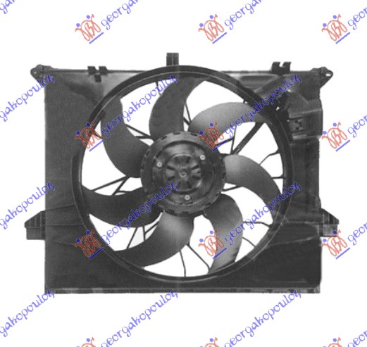 COOLING FAN PETROL-DIESEL (480mm) 600W