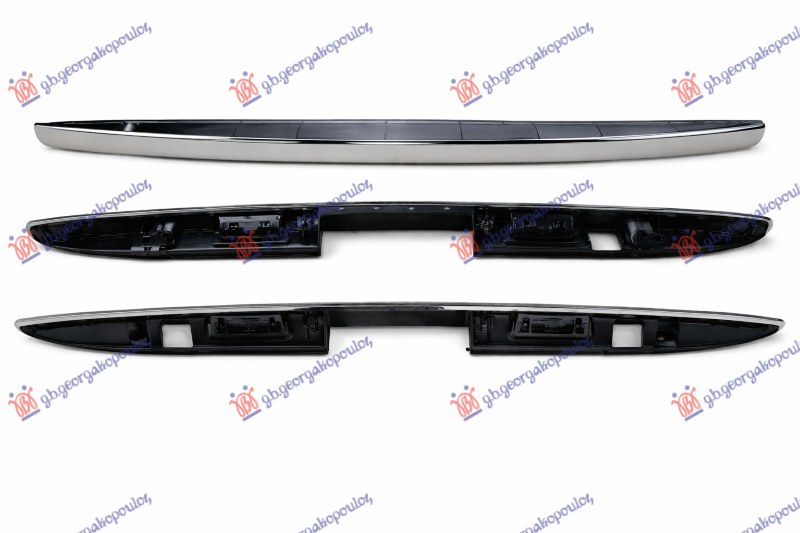 TRUNK LID MOULDING (W/CHROME)