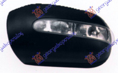 DOOR MIRROR COVER W/SIDE & FOOT LAMP 2003-