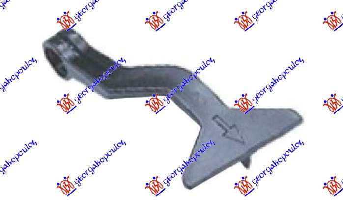 HANDLE HOOD OPENER (ON THE GRILLE)
