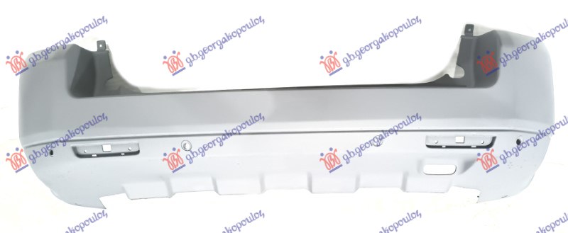 REAR BUMPER PRIMED (W/4 PDC)