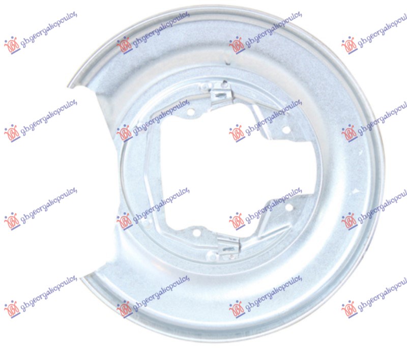 SPLASH PANEL BRAKE DISC REAR (PANEL DIAMETER 310/130MM)
