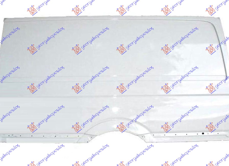 REAR WHEEL ARCH W/O CORNER LOWER (4300 mm)