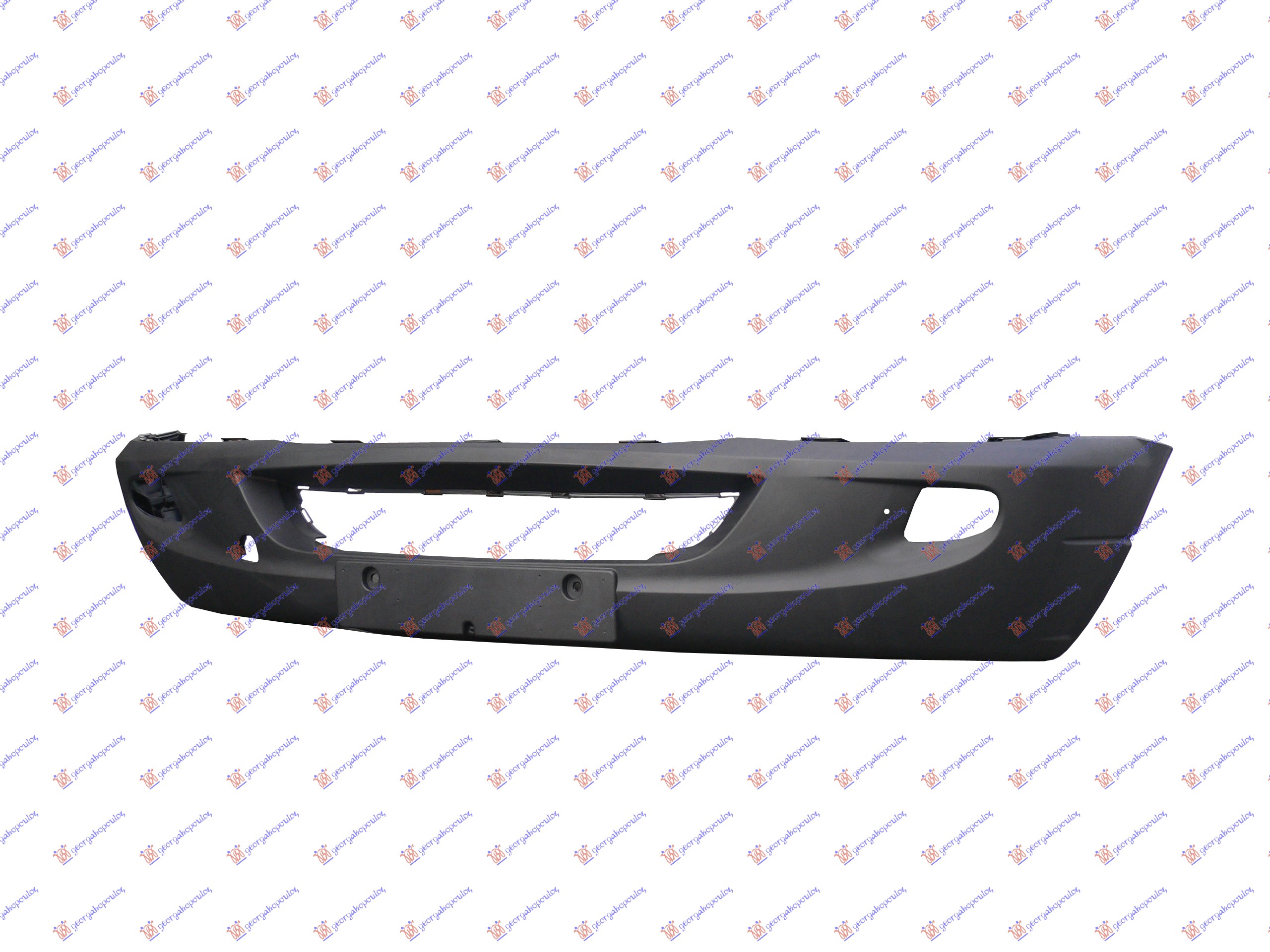 FRONT BUMPER (W/FOG LAMP HOLES) (A QUALITY)