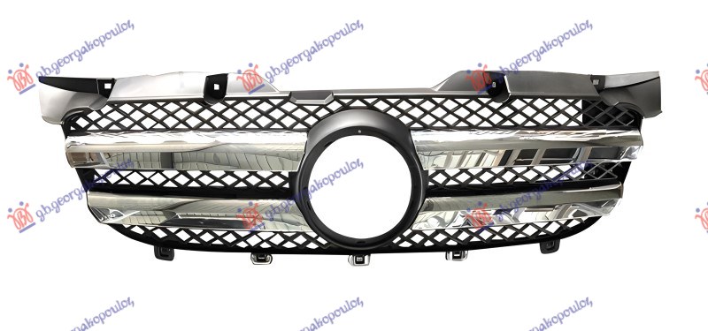 GRILLE (W/4 CHROME MOULDINGS)