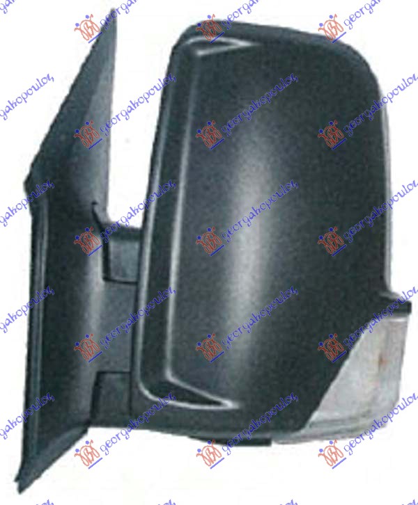 Oglindă electrică -2009 (cu semnalizare) (calitate A) (sticlă convexă)