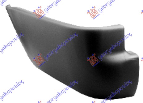REAR BUMPER END
