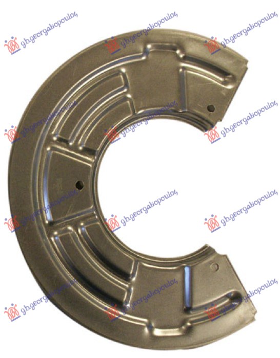 SPLASH PANEL BRAKE DISC FRONT (PANEL DIAMETER 285/125MM)