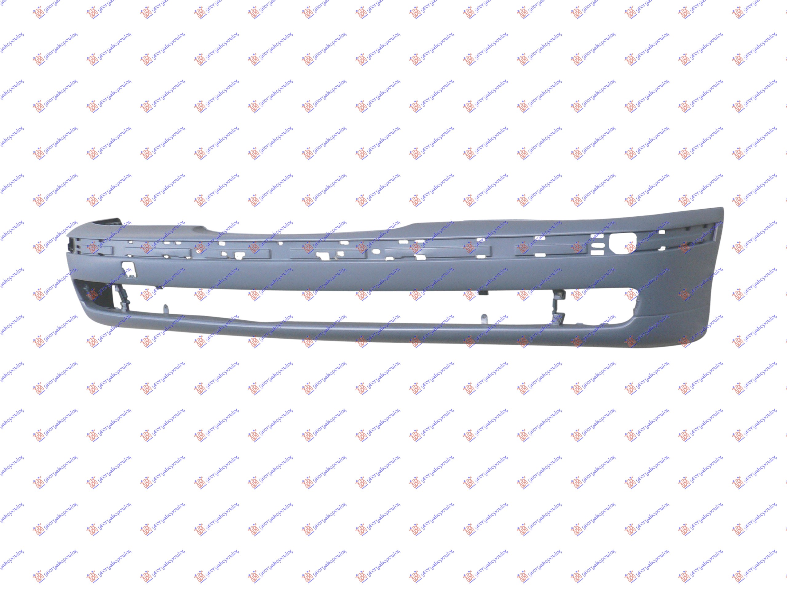 FRONT BUMPER PRIMED (SQUARE FOG LAMP) -2000