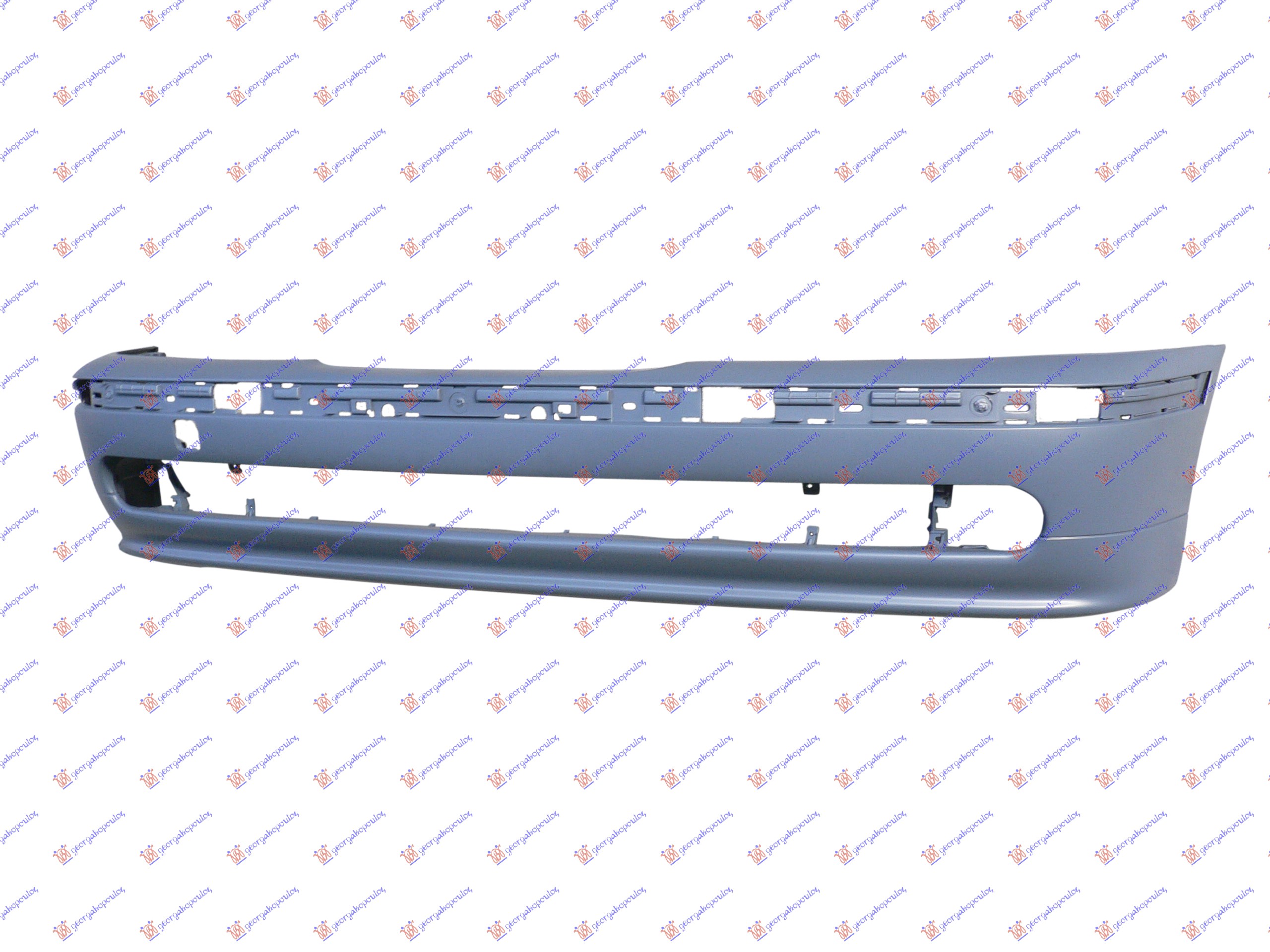 FRONT BUMPER PRIMED (ROUND FOG LAMP) 2000-