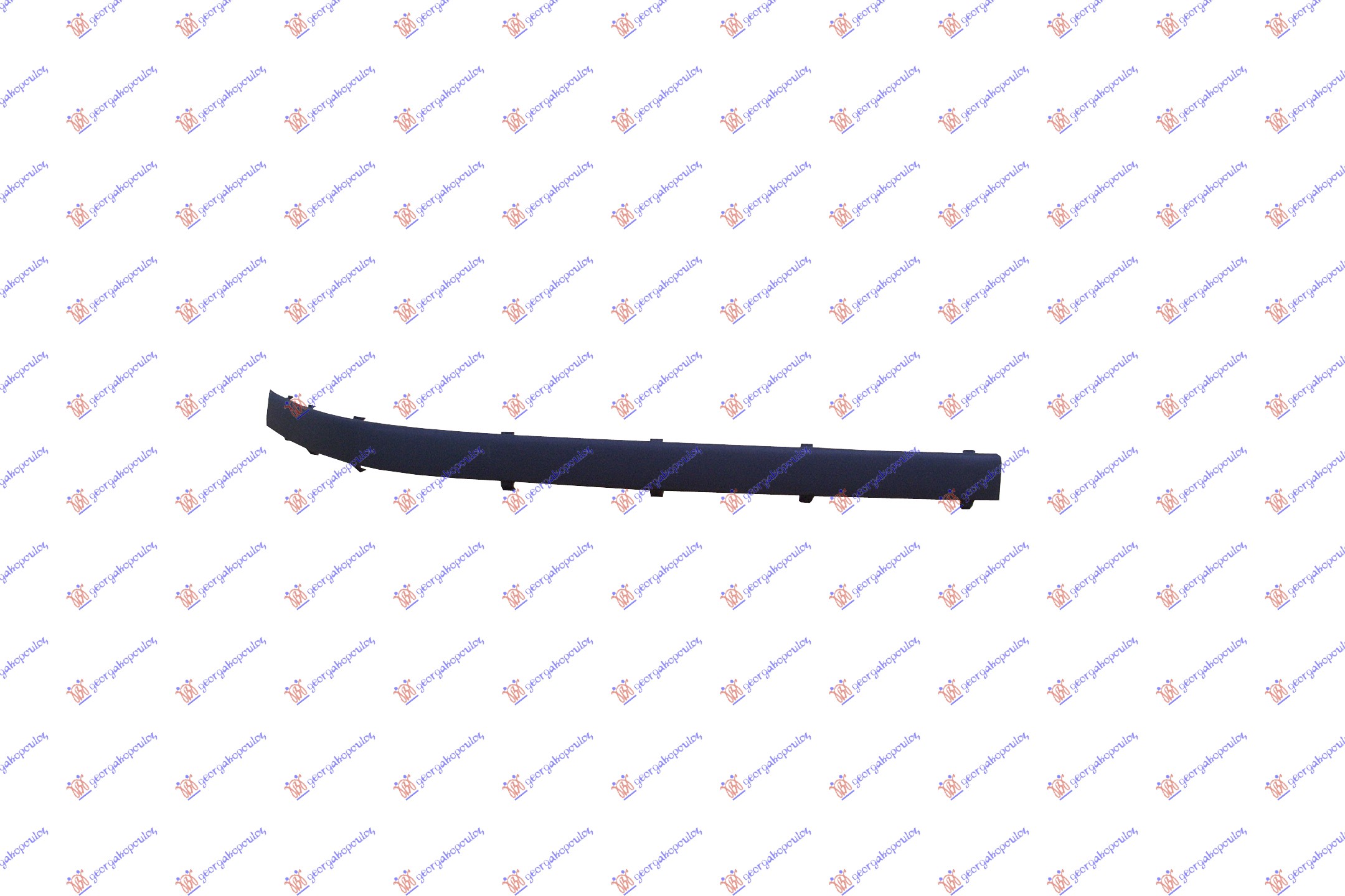 FRONT PLASTIC BUMPER UPPER -2000