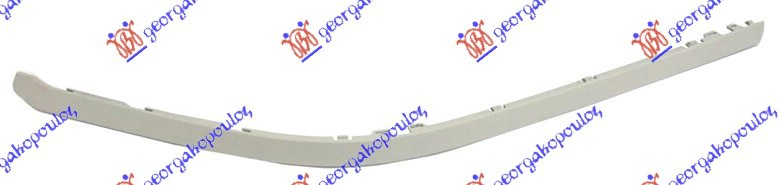 Plastic exterior bară față (fără crom) 2000-