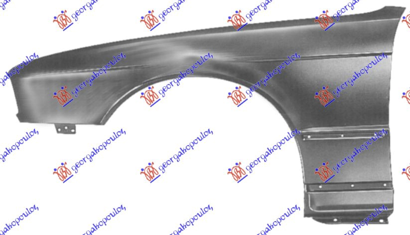 FRONT FENDER (WITHOUT SIDE LAMP HOLE)