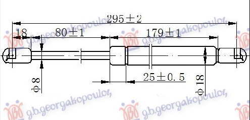 Amortizor haion (295L-480N)
