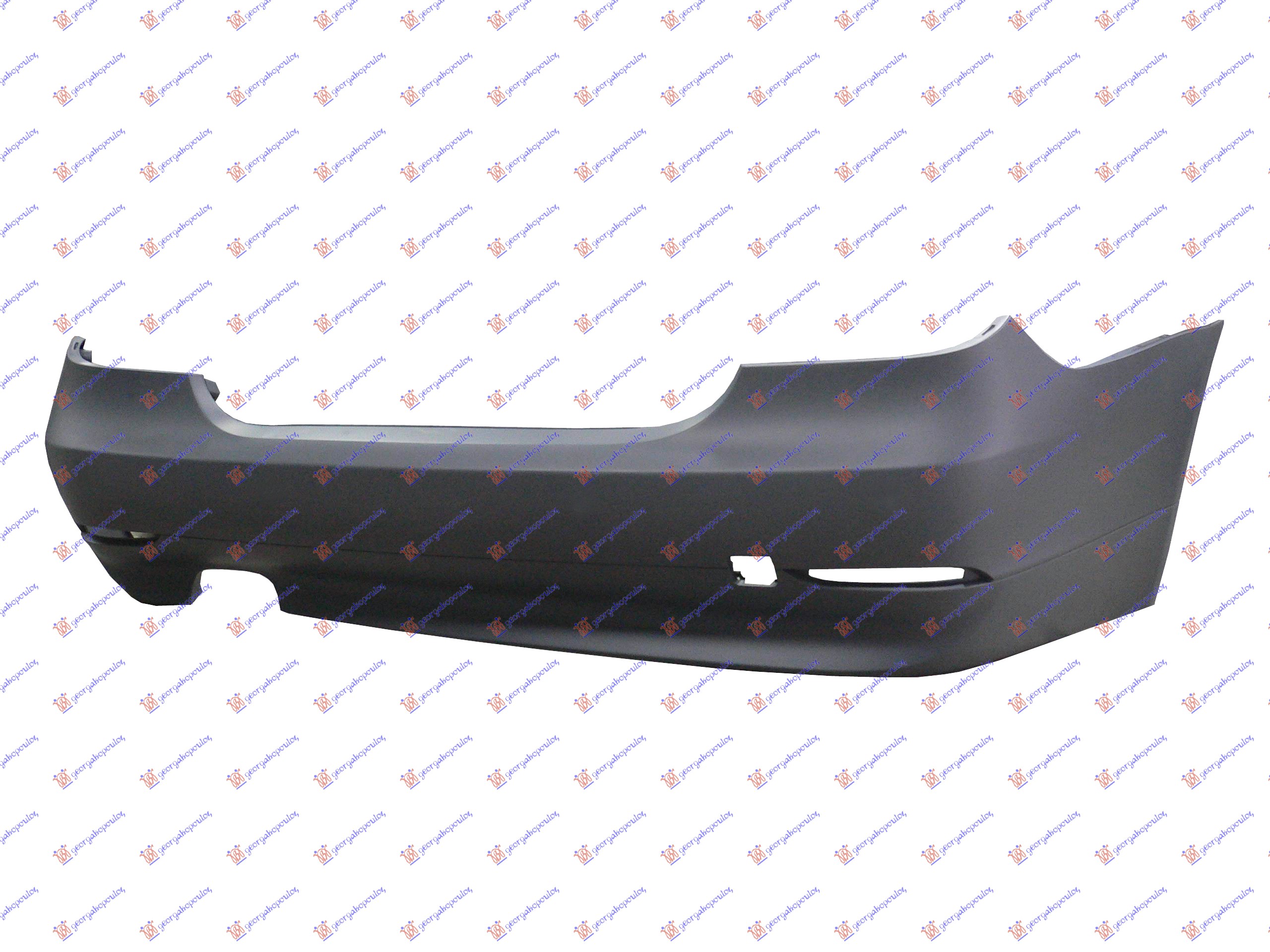 REAR BUMPER PRIMED -2007 (A QUALITY)