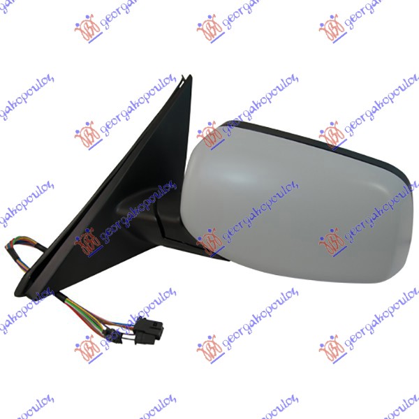 DOOR MIRROR ELECTRICAL HEATED PRIMED FOLDABLE (MEMORY) (A QUALITY) (ASPHERICAL GLASS)