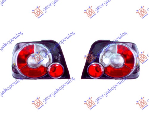 Set stopuri LEXUS negru