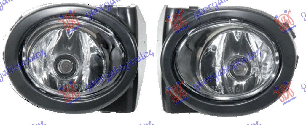 FOG LAMP ROUND M3 & M5 (SET)