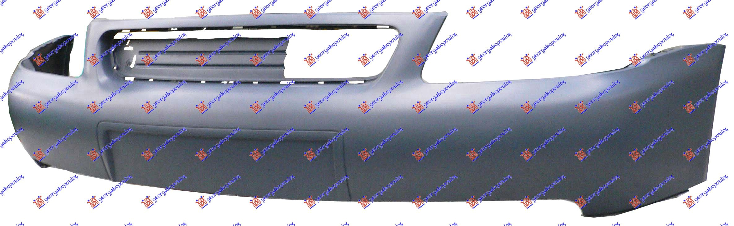 FRONT BUMPER PRIMED UPPER 2000- (A QUALITY)
