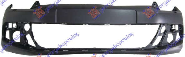 FRONT BUMPER PRIMED (W/WASHER HOLES)