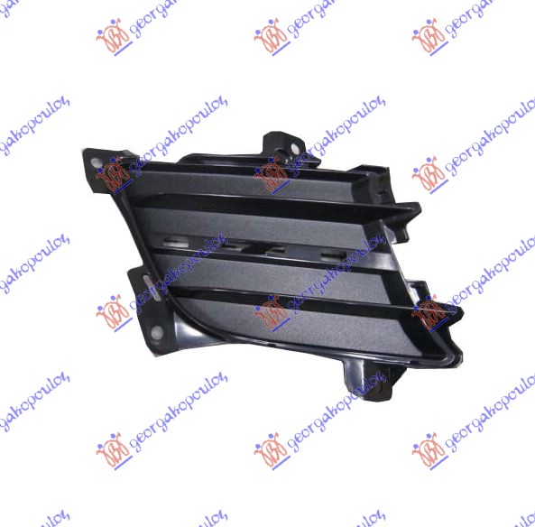 FRONT BUMPER GRILLE BLACK (W/ FOG LAMP HOLE) -2011