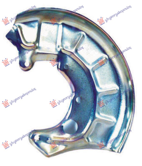 SPLASH PANEL BRAKE DISC FRONT (PANEL DIAMETER 260/105MM) (DISC DIAMETER 239MM) (GIRLING, ATE)