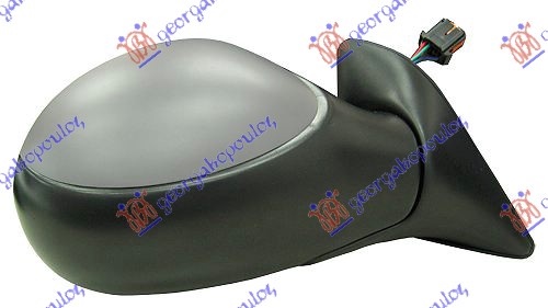 DOOR MIRROR ELECTRICAL HEATED PRIMED (W/SENSOR) 2004- (CONVEX GLASS)