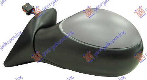DOOR MIRROR ELECTRICAL HEATED PRIMED 2004- (CONVEX GLASS)