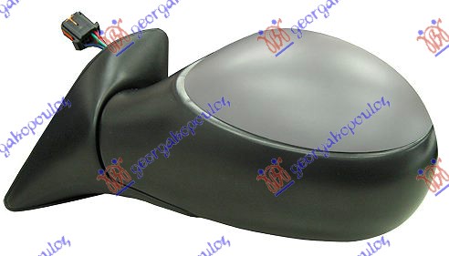 DOOR MIRROR ELECTRICAL HEATED FOLDABLE PRIMED 2004- (ASPHERICAL GLASS)
