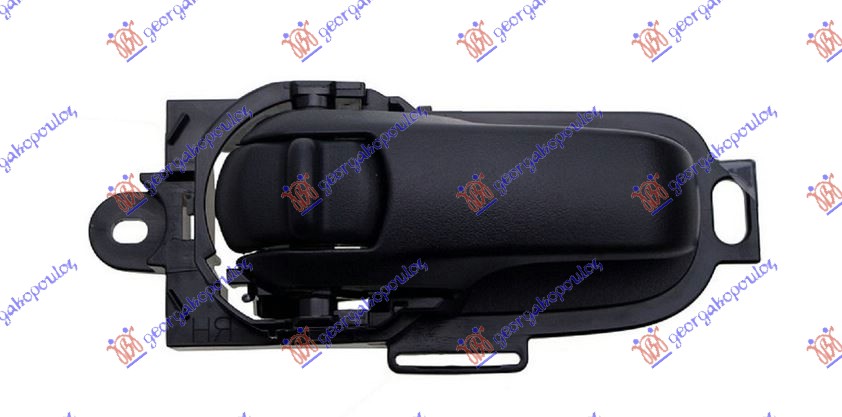 DOOR HANDLE FRONT/REAR INNER BLACK