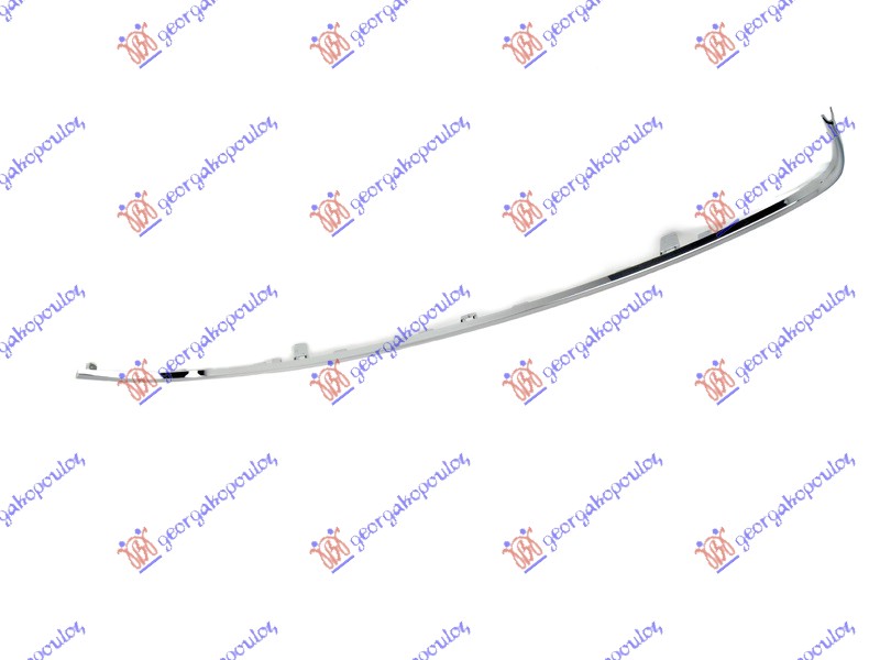 FRONT BUMPER GRILLE MOULDING CHROME