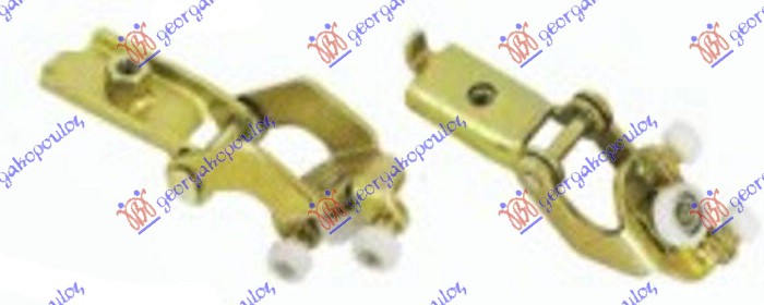 ROLLER GUIDE FOR SLIDING DOOR MIDDLE