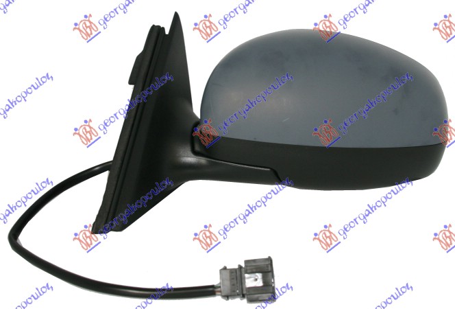 DOOR MIRROR ELECTRICAL HEATED PRIMED (A QUALITY) (ASPHERICAL GLASS)