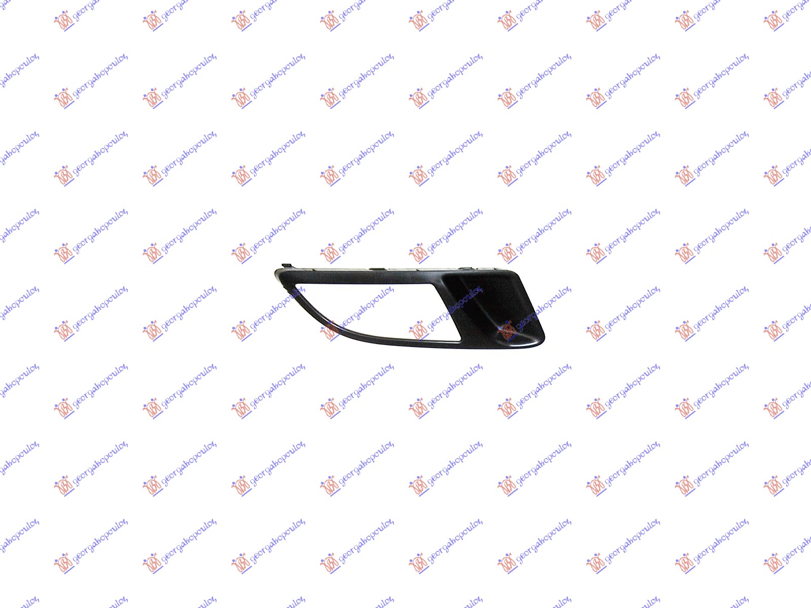 FRONT BUMPER GRILLE (W/ FOG LAMP HOLE)