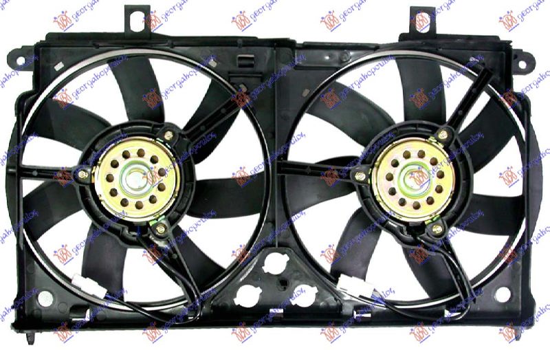 COOLING FAN DOUBLE PETROL-DIESEL