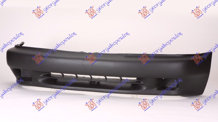 FRONT BUMPER BLACK (W/CUTTING MARKS FOR FOG LAMP HOLES)