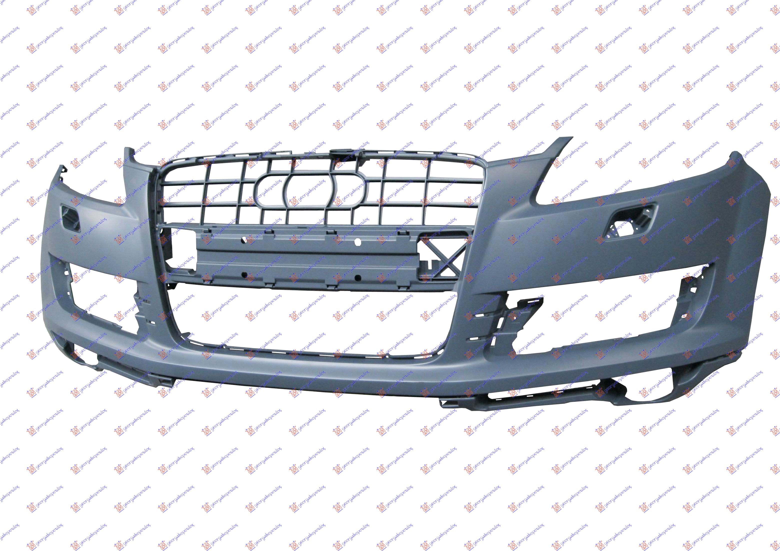 FRONT BUMPER PRIMED (W/WASHER HOLES)