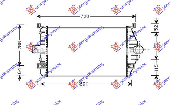 RADIATOR INTERCOOLER 1.9 TDI DIESEL (600x333)