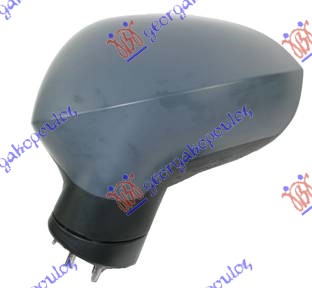 DOOR MIRROR ELECTRICAL HEATED FOLDABLE PRIMED (CONVEX GLASS)