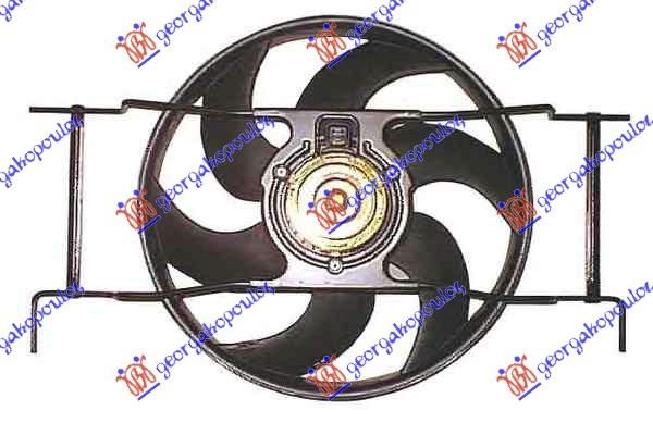 COOLING FAN SINGLE (-A/C) PETROL