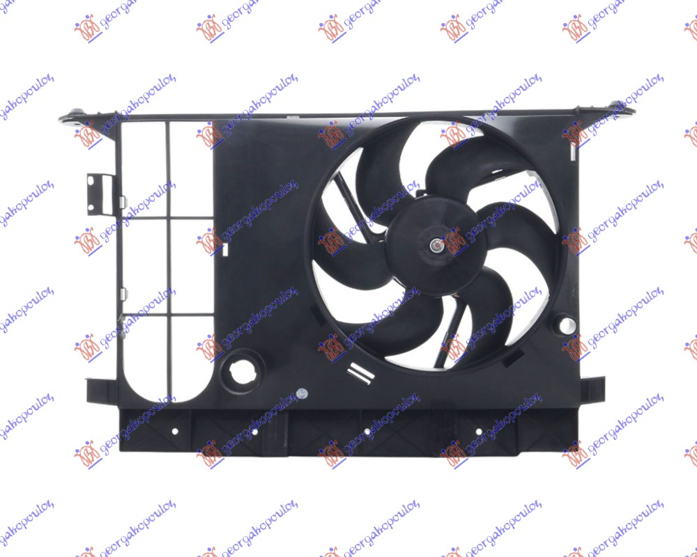 COOLING FAN SINGLE (-A/C) PETROL