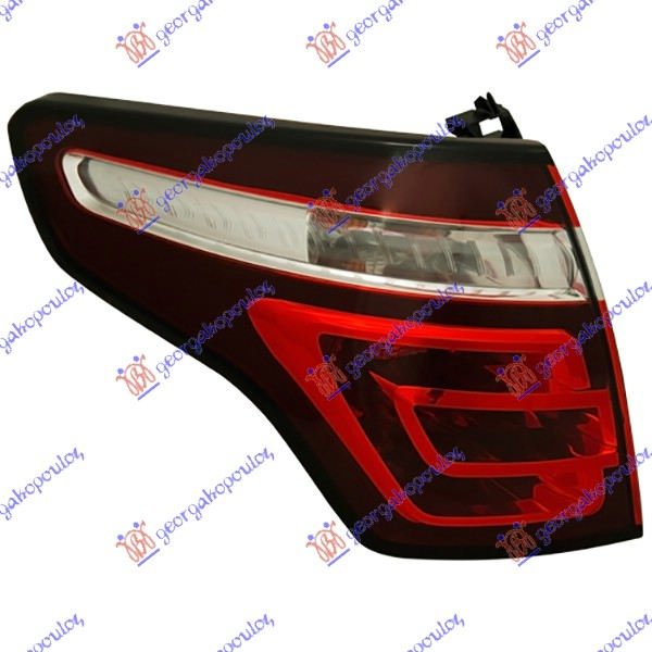 TAIL LAMP OUTER 2011- SMOKE (DEPO)