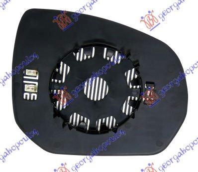 DOOR MIRROR GLASS HEATED (CONVEX GLASS)