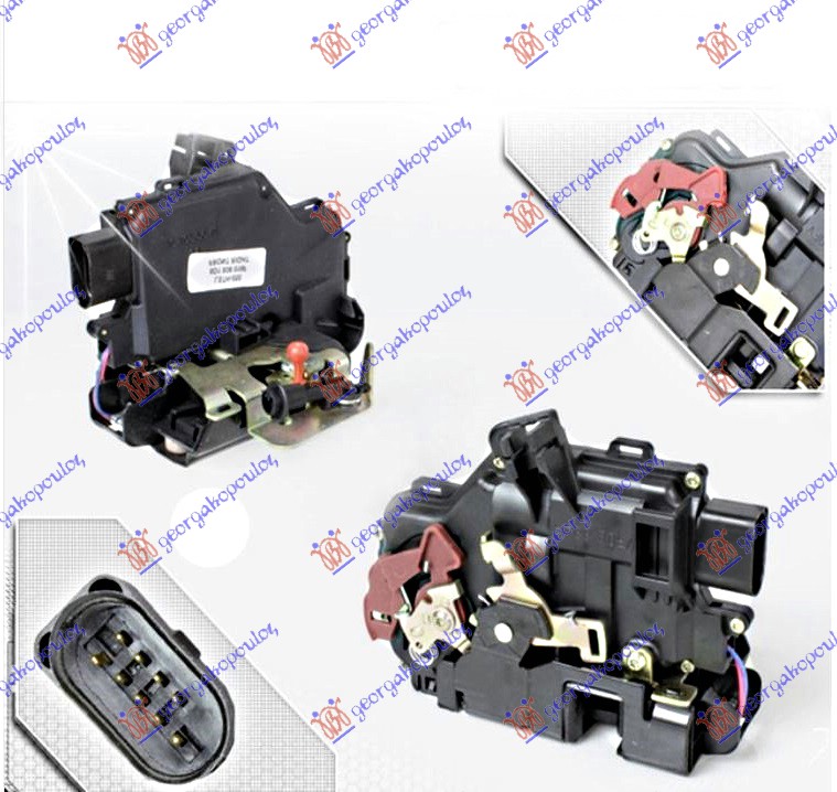 FRONT DOOR LOCK ELECTRICAL (9pins)