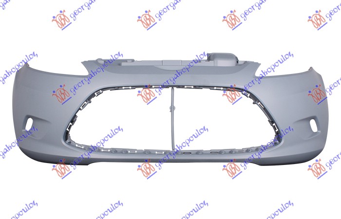 FRONT BUMPER PRIMED (W/O FOG LAMP HOLES)